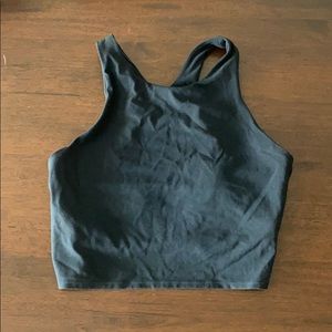 Athleta Black Crop Top